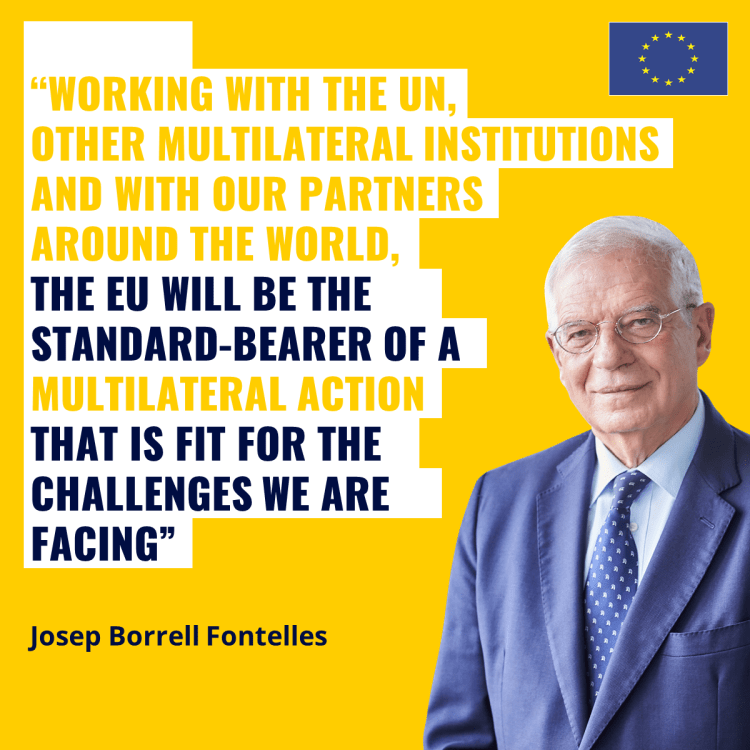 Pictoquote / 1200x1200px / Multilateralism / PowerPoint