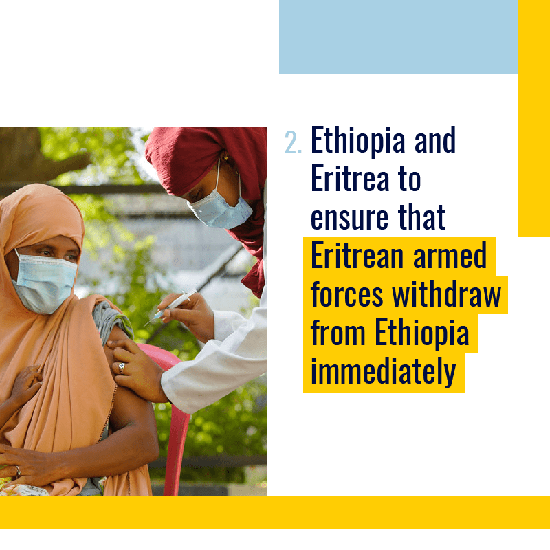 Carousel for social media - Roundtable on Tigray