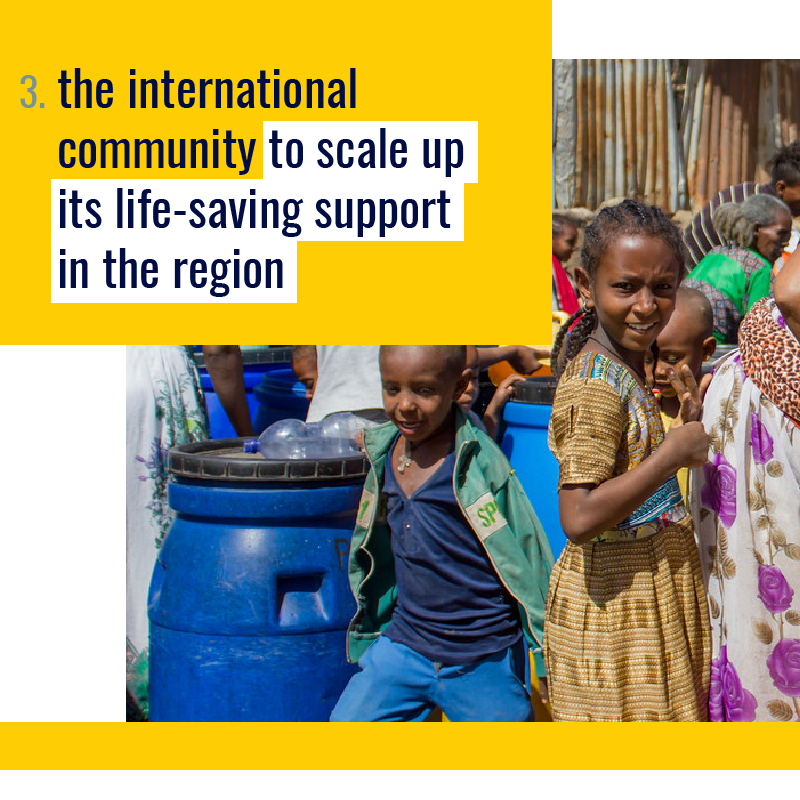 Carousel for social media - Roundtable on Tigray