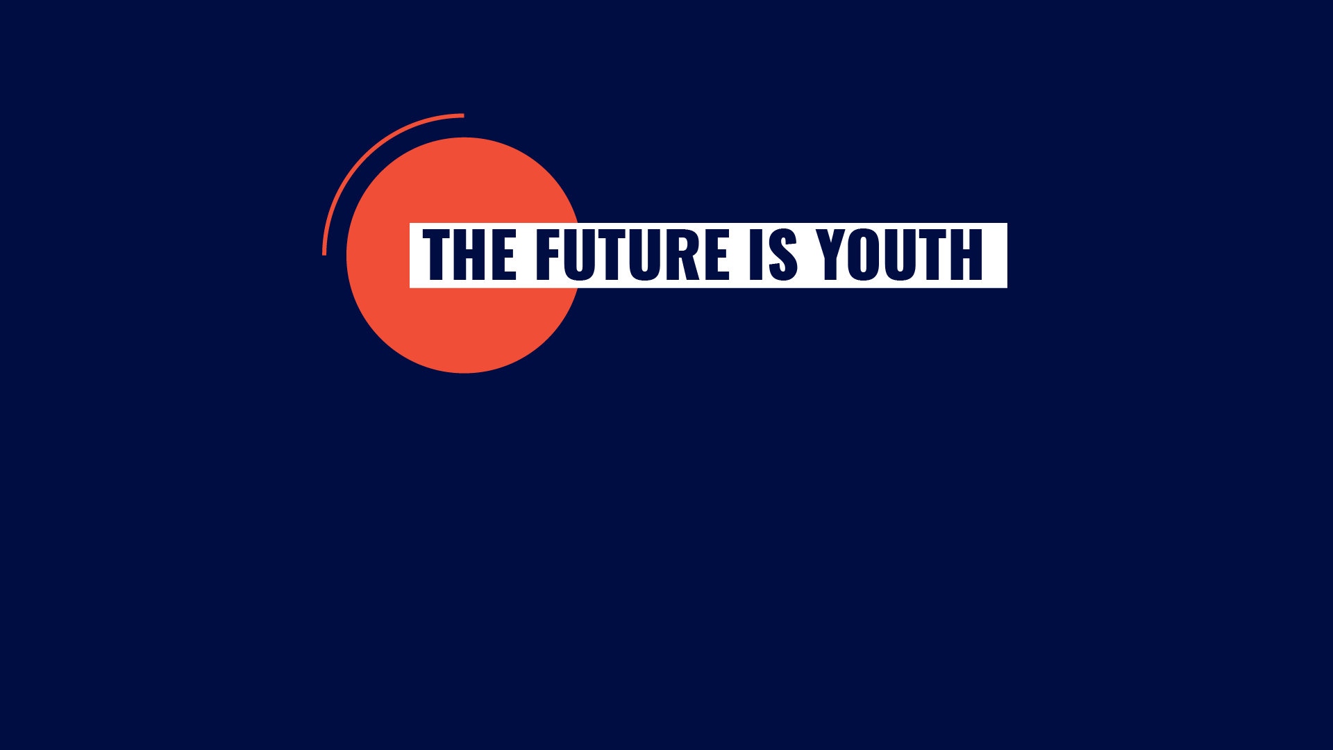 Backdrop for social media live event